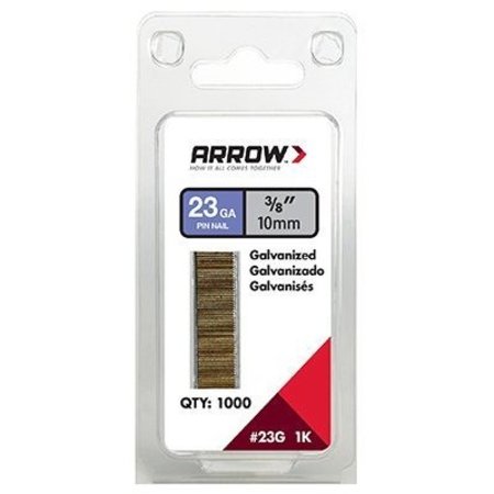 ARROW FASTENER 1000PK 38 Pin Nail 23G10-1K